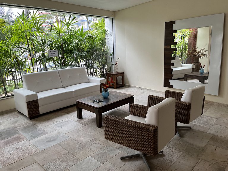 RIVIERA: M6 PRAÇA DAS ARTES 24 Duplex, Perto da Praia, Vista