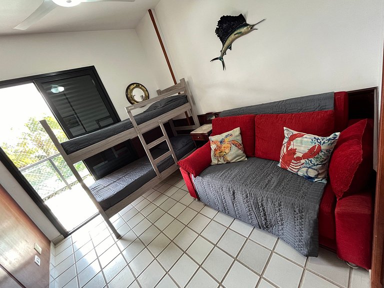 Riviera: M4 Giardino 44A, Fronte spiaggia, 3+1 Camere da let
