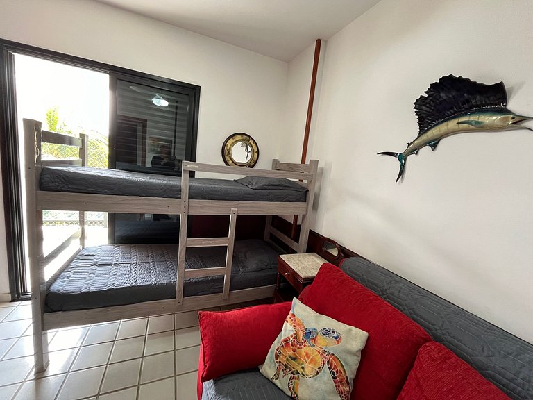 Riviera: M4 Giardino 44A, Fronte spiaggia, 3+1 Camere da let